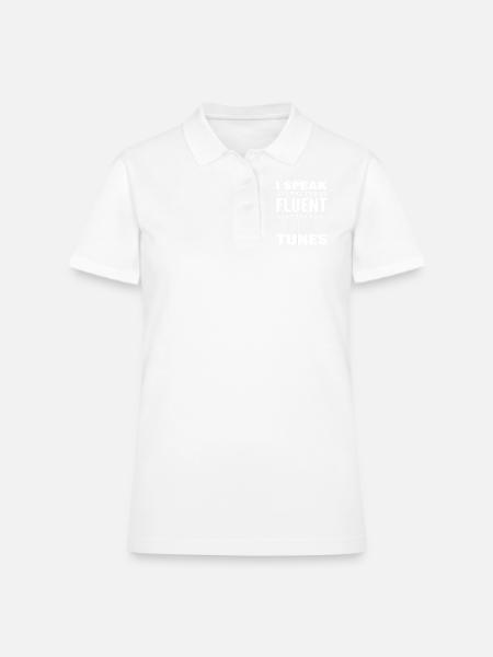 Broadway Musical Actors Or Performers - Women's Pique Polo Shirt - white - Front