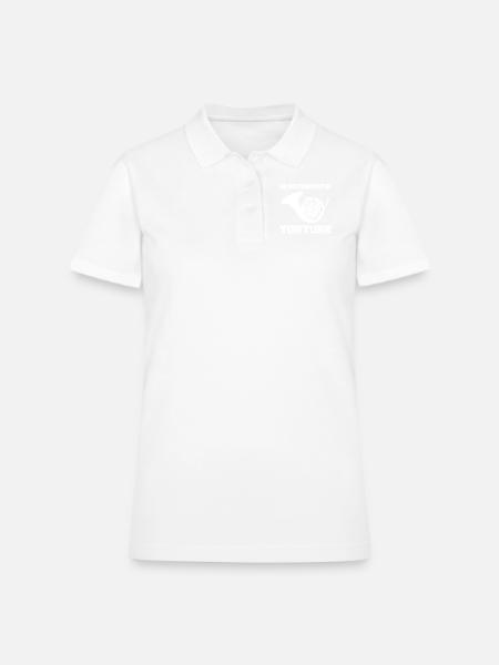 An Instrument Of Torture Hornist - Women's Pique Polo Shirt - white - Front