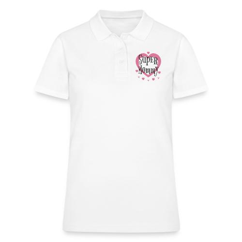 Empowered Super Mommy - Decor and Women's Wear - Women's Pique Polo Shirt