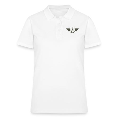 Doug's Ham Radio Winged Emblem - AB5FG - Women's Pique Polo Shirt