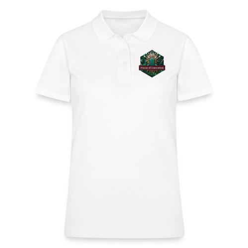 Women’s Day Vine Throne T Shirt, Gift for Grandma - Women's Pique Polo Shirt