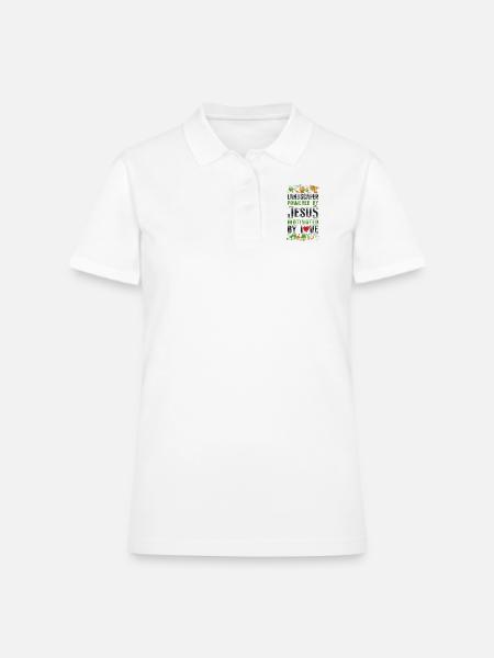 Landscaper Landscaping Landscape - Women's Pique Polo Shirt - white - Front