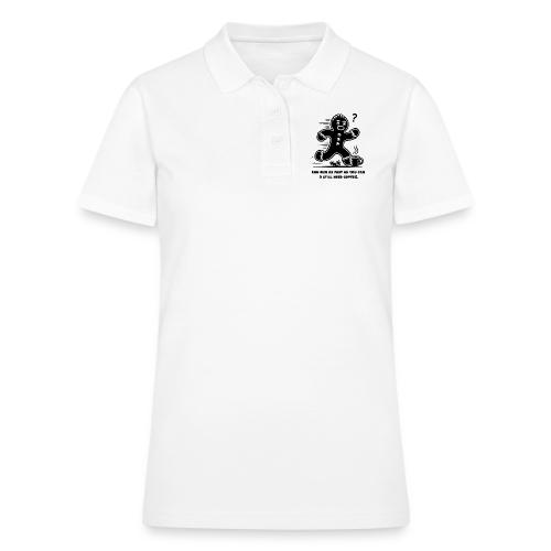 Gingerbread Man T-Shirt - Women's Pique Polo Shirt