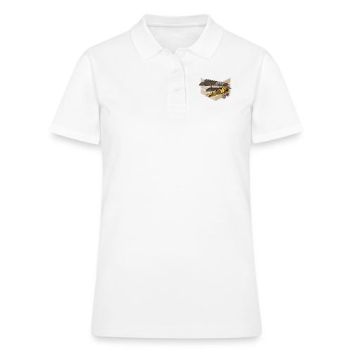 SteamPunk Double Decker - Women's Pique Polo Shirt