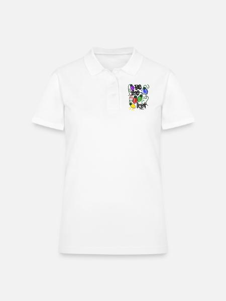 Be The Light Christmas - Women's Pique Polo Shirt - white - Front