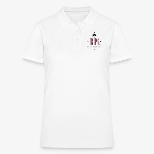 Original Trips Inc.™ logo multicolored design - Women's Pique Polo Shirt