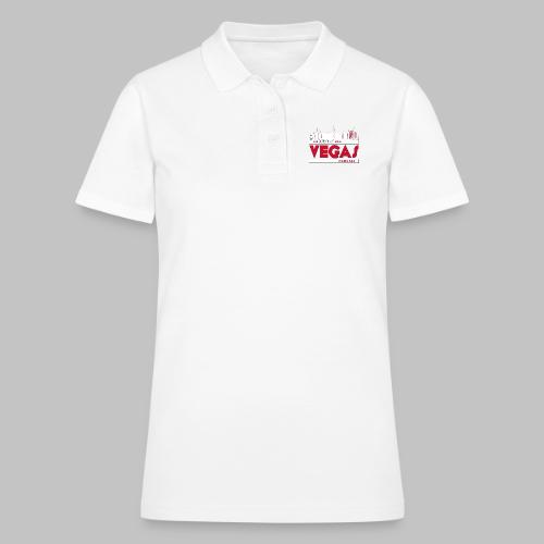 Jeff Does Vegas Podcast - 2021 (White) - Women's Pique Polo Shirt