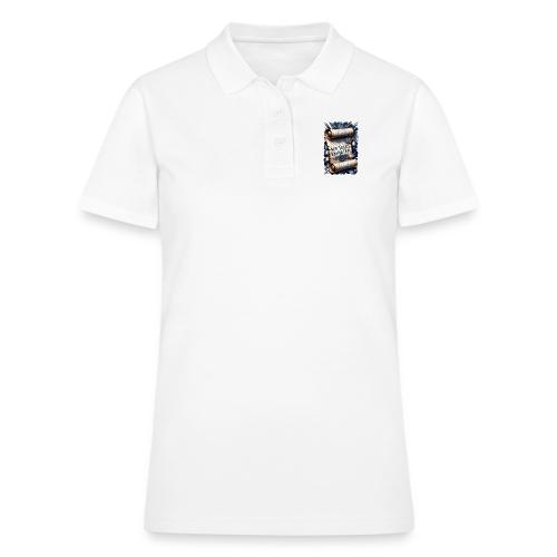 New Year's Resolution T-Shirt - Women's Pique Polo Shirt