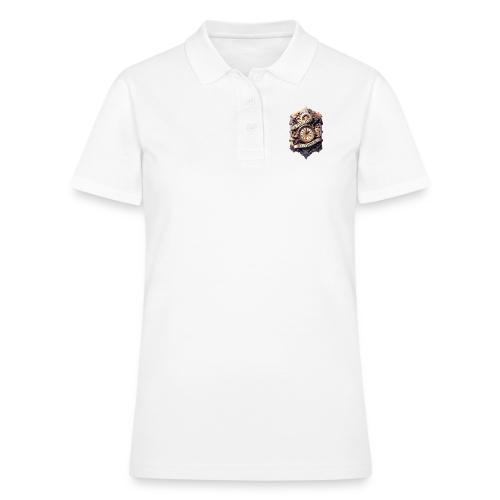 Ornate Clockwork T-Shirt - Women's Pique Polo Shirt
