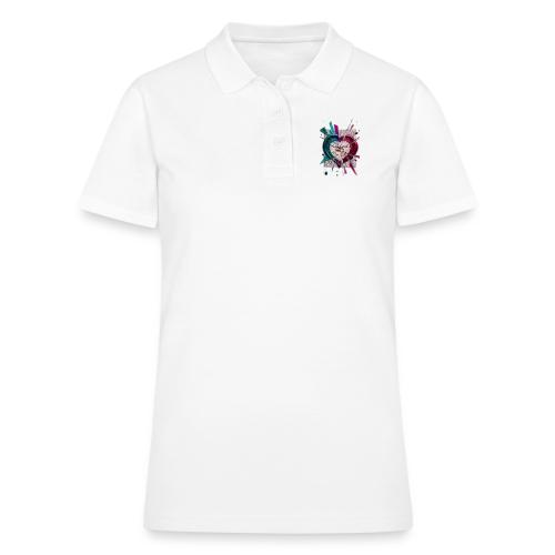 Sealed with a Kiss-Off T-Shirt - Women's Pique Polo Shirt