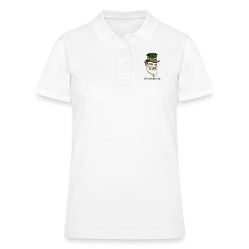 Leprechaun Lantern Mischief T-Shirt - Women's Pique Polo Shirt
