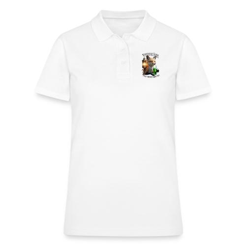 Emerald Alibi Fox Graphic Tee - Women's Pique Polo Shirt