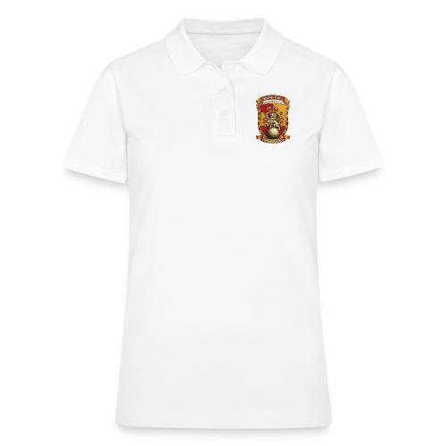 Spain Lion Fury T-Shirt, Spanish Crest Gift - Women's Pique Polo Shirt