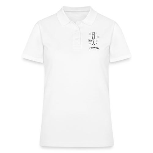 My New Year Resolution Is 1080p T-Shirt - Women's Pique Polo Shirt