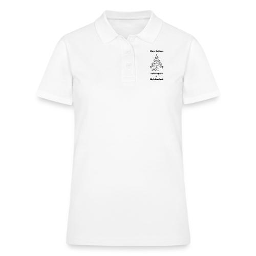 My Resting Face Is My Christmas Spirit T-Shirt - Women's Pique Polo Shirt