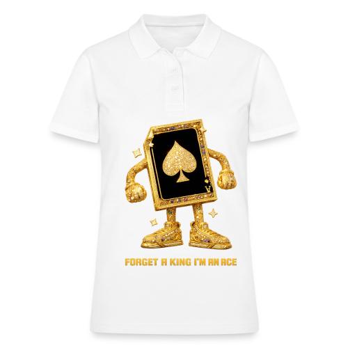 Forget A King I'm An Ace - Women's Pique Polo Shirt