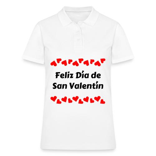 February Celebrating Valentine's Day, February 14 - Women's Pique Polo Shirt