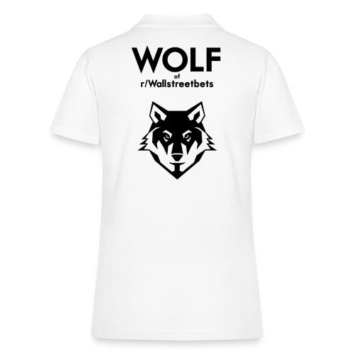 Wolf of Wallstreetbets - Women's Pique Polo Shirt