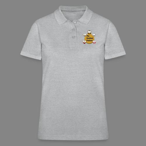 The Geekiest Podcast Logo - Women's Pique Polo Shirt