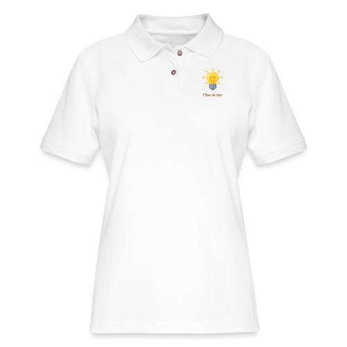 Idea Bulb - Women's Pique Polo Shirt