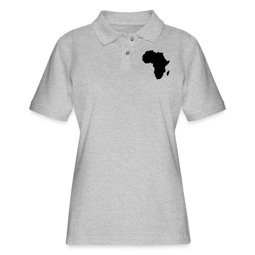Black Africa - Women's Pique Polo Shirt