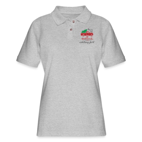 Hallmark Christmas Shirt - Women's Pique Polo Shirt