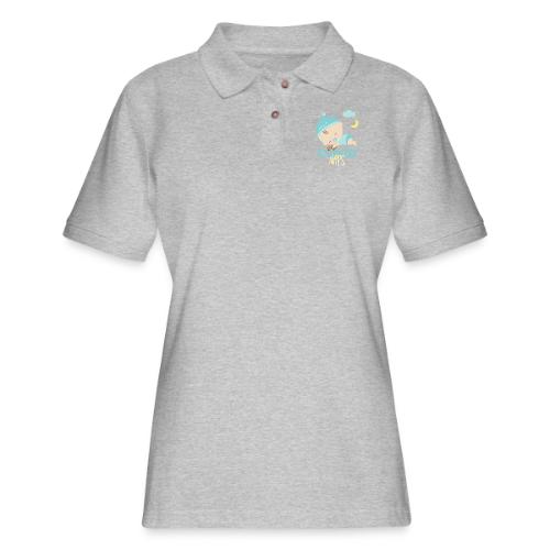 COVID naps Jack-Jack - Women's Pique Polo Shirt