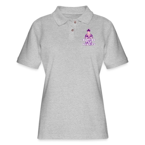 Bubbies For Hubbies - Women's Pique Polo Shirt