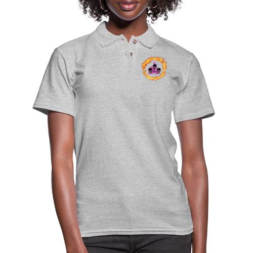 revamped logo - Women's Pique Polo Shirt