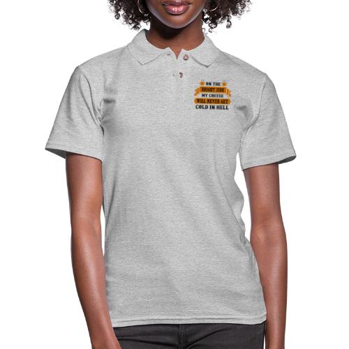on the bright side my coffee 5262156 - Women's Pique Polo Shirt