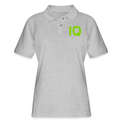 IQ Logo - Women's Pique Polo Shirt