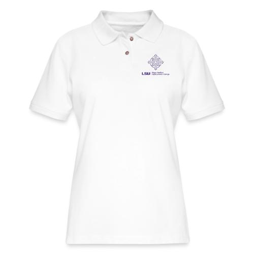 Quatrefoil - Women's Pique Polo Shirt