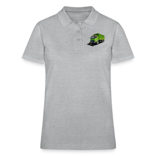 Dump Truck Kenworth - Women's Pique Polo Shirt