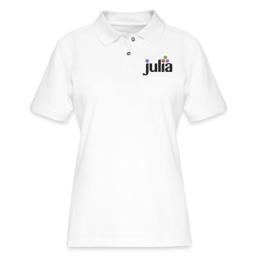 Official Julia Logo - Women's Pique Polo Shirt
