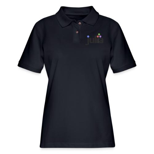 Official Julia Logo - Women's Pique Polo Shirt