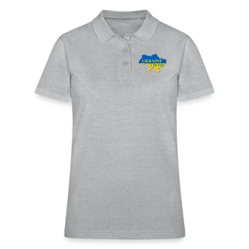 Ukraine Strong - Women's Pique Polo Shirt