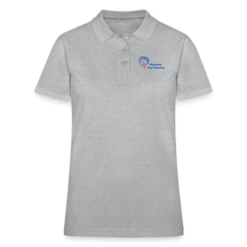 Measure The Placenta Logo Gear - Women's Pique Polo Shirt