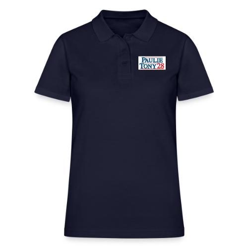 Paulie and Tony for Co-President 2028 - Women's Pique Polo Shirt
