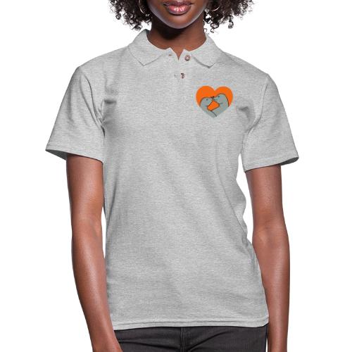 Sealed with a Kiss - Women's Pique Polo Shirt