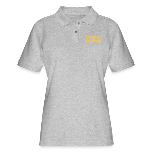 ad astra per tributa - Women's Pique Polo Shirt