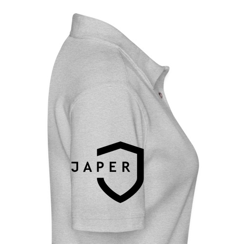 JAPER-Black-Shield - Women's Pique Polo Shirt