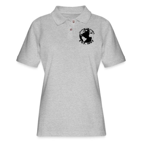 LS SWAP THE WORLD Est. 1997 - Women's Pique Polo Shirt