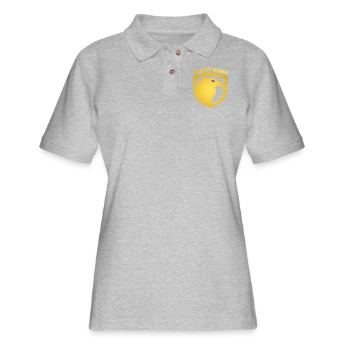 Nightwing Gold Crest - Women's Pique Polo Shirt