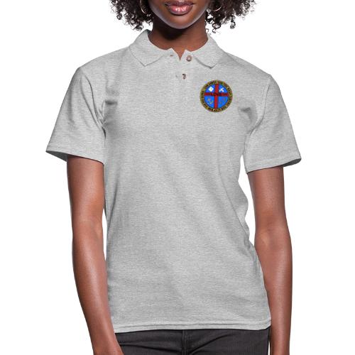 Five Solas Faith Hope Love Shirt–Christian Symbols - Women's Pique Polo Shirt