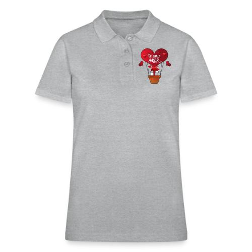 Fashion Valentine's Day Hearts, Gifts February 14 - Women's Pique Polo Shirt