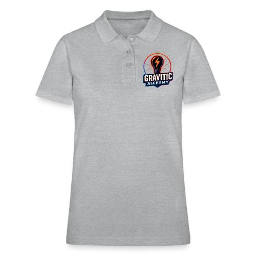 Gravitic Alchemy Logo - Women's Pique Polo Shirt