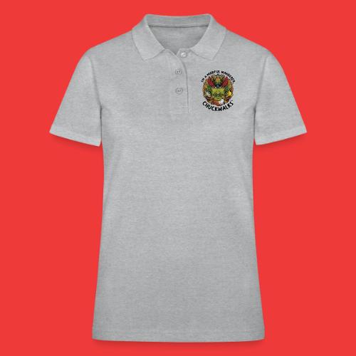I'm A Mindful Wanderer -black text for light items - Women's Pique Polo Shirt