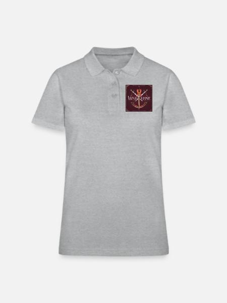 SWORD Music Performance - Women's Pique Polo Shirt - heather gray - Front