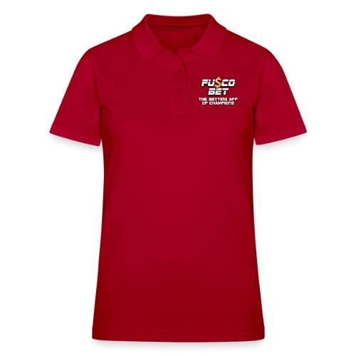 Official FuscoBet Logo - Women's Pique Polo Shirt