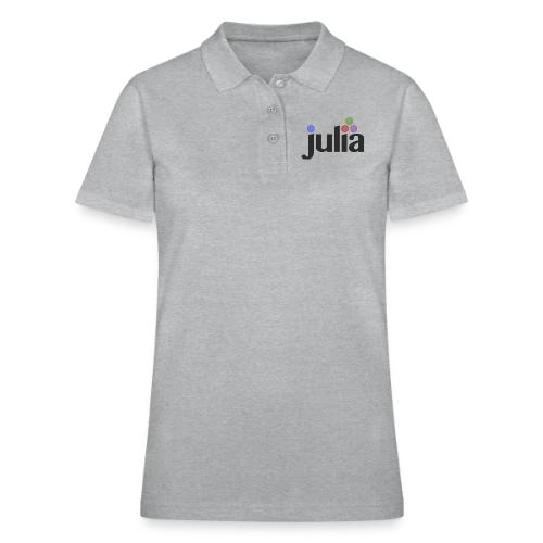 Official Julia Logo - Women's Pique Polo Shirt